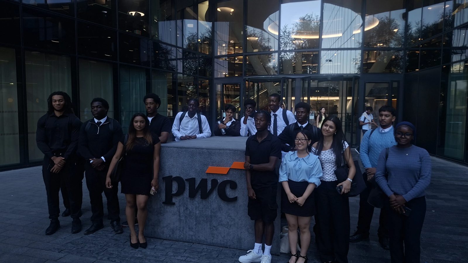 NK members outside PwC's London office