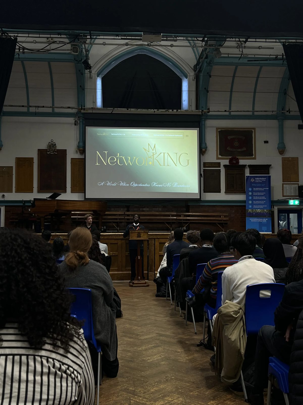 NK school outreach talk